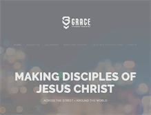 Tablet Screenshot of gracestudentministry.com